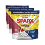Al-Kar Ticaret Asperox Sparx Plus 30'lu Bulaşık Makinesi Deterjanı (3 Paketi) - Option-1