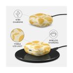 Al-Kar Ticaret Burga Airpods 3 ile Uyumlu Kılıf, Lemon Tart - Option-1 - Altın