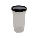 Al-Kar Ticaret Circular 650 ml Siyah Yumurta Kabı Yuvarlak Kutu Kuru Saklama Stoku Dekorasyon Geri Sihirli Kutu Kahve Pedleri Için - 0 Siyah - Option-1