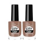 Al-Kar Ticaret City Nail Lacquer NO:130 - Oje 2li Paket