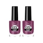 Al-Kar Ticaret City Nail Lacquer Oje (No: 52) 2li Paket - Option-1