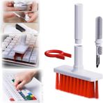 Al-Kar Ticaret Çok Fonksiyonlu 5 Nani 1 Arada Temizleme Kalemi Bilgisayar ve Bluetooth Kulaklık Temizlik Kiti, , Tek Ebat - Option-1 - Ahşap