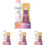 Al-Kar Ticaret Emotion Deodorant 150 ml + Duş Jeli 250 ml (4 Paketi) - 1 kg