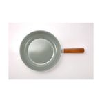 Al-Kar Ticaret Fika Alüminyum Döküm Wok Tava 26CM Gri - Option-1 - --