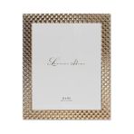 Al-Kar Ticaret Frames Desenli Cilalı Metal Resim Çerçevesi, 8X10, Altın - -- - Option-1