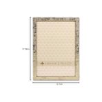 Al-Kar Ticaret Frames Metal Desenli, 12,7 x 17,8 Cm, Altın Rengi Resim Çerçevesi, Altın, 5x7 - -- - Option-1