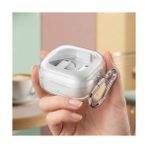 Al-Kar Ticaret Galaxy Buds 4 Kılıf Askı Aparatlı Transparan Silikon Şeffaf - Option-1 - Altın