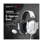Al-Kar Ticaret Gamenote H2033D Mikrofonlu 50MM Speaker Gaming Kulaklık 3.5mm (Siyah) - 1 GB - Acı Kahverengi - Option-1