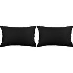 Al-Kar Ticaret Glow By Night Satin Pillowcase Yastık Kılıfı (2 Paketi) - 0 - Siyah - Option-1