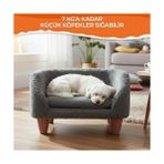 Al-Kar Ticaret Gobypet Peluş Kedi Koltuğu | Yumuşak Kedi Yatağı | Köpek Koltuğu (Antresit, Standart) - 001-Renkli - 100 x 100 cm