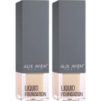 Al-Kar Ticaret Güneş Koruyucu SPF35+ Nemlendirici Etkili Kremsi Likit Fondöten - Foundation 301 Soft Ivory (2 Paketi) - Option-1