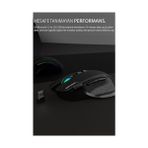 Al-Kar Ticaret IMG-GT22 Profesyonel Gaming Oyuncu Mouse | 8 Tuş Rgb LED 7200 Dpı Bluetooth 5.3 Kablosuz & Kablolu