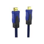 Al-Kar Ticaret Inca Ihh-01 HDMI To HDMI 1.8mt Altın Uçlu Kablo, Mavi - Option-1 - Ahşap