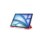 Al-Kar Ticaret - iPad Air 13 2025 M3 Smart Cover Kalem Bölmeli Standlı 1-1 Kılıf - Lila 5 - Option-1 - Altın