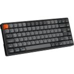 Al-Kar Ticaret Keychron K2 Max%75 Rgb Türkçe Red Switch Kablosuz Alüminyum Çerçeve Karbon Siyah Mekanik Klavye - Option-1 - 001-Renkli