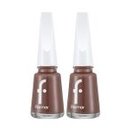 Al-Kar Ticaret Klasik Parlak Bitişli Yüksek Pigmentli Oje Nail Enamel 490 Selective New (2 Paketi) - Option-1