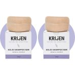 Al-Kar Ticaret Krijen Argan & Lavanta Katı Şampuan 100GR (2 Paketi) - Option-1