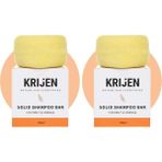 Al-Kar Ticaret Krijen Hindistan Cevizi & Portakal Kabuğu Katı Şampuan 100 gr (2 Paketi) - Option-1