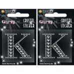 Al-Kar Ticaret Kristal Etiket Harf K (2 Paketi) - 00 Beyaz - Option-1