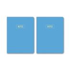 Al-Kar Ticaret Le Notes Mini Defter Çizgili Mavi 14X20 cm (2 Paketi) - -- - Option-1