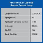 Al-Kar Ticaret LED Akıllı Bluetooth Wi-Fi Rgb E27 Lamba 9W - 0,5 W - Altın