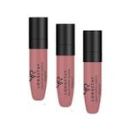 Al-Kar Ticaret Longstay Lipstick No: 34 - Bulaşmayan Kalıcı Likit Mat Ruj (3 Paketi) - Option-1