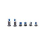 Al-Kar Ticaret MacBook Pro 13 Inç Bar Alt Kapak Vidaları 6’lı Set – A1706 A1989 A2251 Uyumlu, P5 Pentalobe Bottom Screws, Space Gray & Gümüş Yedek Vida Gri - 1 GB - Acı Kahverengi - Option-1