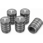 Al-Kar Ticaret Model Y Juniper Uyumlu Alüminyum Sibop Kapak Seti (Gri Renk 4 Adet) - (ClearEyelets)Black-RadiantOrchid - 13 inç