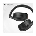 Al-Kar Ticaret Motıons MS-H61 Kulak Üstü Kablosuz Kulaklık, Anc Gürültü Engelleme, Hi-Fi, Harici Mikrofonlu, Profesyonel, Bluetooth 5.3, Siyah - -- - Option-1