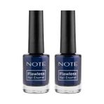 Al-Kar Ticaret Nail Flawless Oje 118 Sax Blue, Mavi (2 Paketi) - Option-1