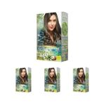 Al-Kar Ticaret Natural Beauty Amonyaksız Set Saç Boyası 8.11 Yoğun Küllü Açık Kumral (4 Paketi) - 0 - Siyah