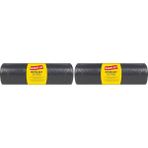 Al-Kar Ticaret Ofis ve Işyeri Için Büyük Boy Çöp Torbası 65X80CM 10 Adet (2 Paketi) - 000-Siyah - Option-1