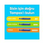 Al-Kar Ticaret Orkıd Tampax Tampon Pearl Compak Super Plus, 16 Adet 3lü Paket - Option-1 - Beyaz