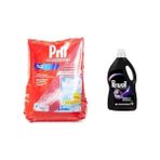 Al-Kar Ticaret Pril Duo Power Experts Kirece Karşı Etkili Bulaşık Makinesi Tuzu (1 x 2000 G) + Siyahlar Için Hassas Sıvı Çamaşır Deterjanı 4 L 1 Paket (1 x 4000 Ml) - Option-1