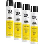 Al-Kar Ticaret Professional Medium Hold Hair Spray 500ML (4 Paketi) - Option-1