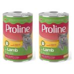 Al-Kar Ticaret Proline Kuzu Etli Sos Içinde Gravy Yetişkin Kedi Konservesi 400 gr 2li Paket - 0,75 kg