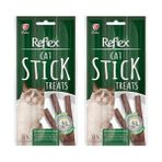 Al-Kar Ticaret Reflex Kedi Ödül Stick Av Hayvanlı & Kaz 3 * 5 gr 2li Paket - 0,35 lt