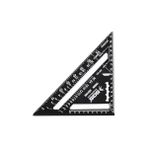 Al-Kar Ticaret Sgs Alüminyum Üçgen Gönye, 180 Mm, Siyah, Model SGS1695 - Option-1