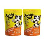 Al-Kar Ticaret Smile Cat Pouch 85 gr Kedi Tavuklu (2 Paketi)
