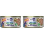 Al-Kar Ticaret Supreme Cat Purrfect Tiftiklenmiş Ton Balıklı ve Kalamarlı Konserve Kedi Maması 70 gr (2 Paketi)