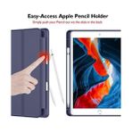 Al-Kar Ticaret Undeplus ipad 9. Nesil 10.2" 2021 ile Uyumlu Kılıf Kalem Bölmeli Smart A2602 A2603 A2604 A2605 Lacivert - Option-1 - Altın