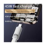 Al-Kar Ticaret Usb-C To Lightning 8pin Adaptör, Kulaklık Uyumlu 45W Hızlı Şarj, Ses + Şarj Destekli, USB 2.0 Veri Transferi Otgto - 0 - Siyah - Option-1