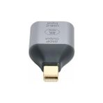 Al-Kar Ticaret Usb-C To Mini Displayport Adaptör 4K 60Hz Görüntü Aktarıcı Type-C To Mdp Dönüştürücü Laptop Tablet Harici Monitör Tv Projektör Bağlantı Aparatı Yüksek Çözünürlük Stabil Görüntü | ZR1219 - 0 - Siyah - Option-1