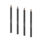 Al-Kar Ticaret Uzun Süre Kalıcı Dağılma Yapmayan Nemlendirici Dudak Kalemi - Lipliner Pencil 22 Coctail (4 Paketi) - Siyah