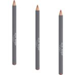 Al-Kar Ticaret Uzun Süre Kalıcı Dağılma Yapmayan Nemlendirici Dudak Kalemi - Lipliner Pencil Salmon (3 Paketi) - Siyah