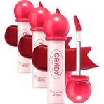 Al-Kar Ticaret Uzun Süre Kalıcı, Parlak Bitişli, Su Bazlı Tint A'pıeu The Pure Candy Tint No.01 Cherry (3 Paketi) - Option-1