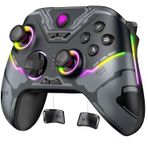 AL-NS2286 RGB Kablosuz Joystick Wireless Oyun Kolu PC/Switch/IOS/Android İçin Oyun Kolu Nintendo Swich Uyumlu Pc Laptop