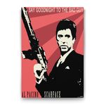 Al Pacino - Scarface Pop Art Tablosu - 30x45cm