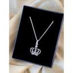 Alâ Silver Jewellery Kraliçe Tacı 925 Ayar Gümüş Kolye