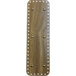 Ala Depo Ahşap Çanta Tabanı Ceviz Renk 33X10 cm - Renkli - Standart